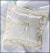Ivory Satin Ring Cushion